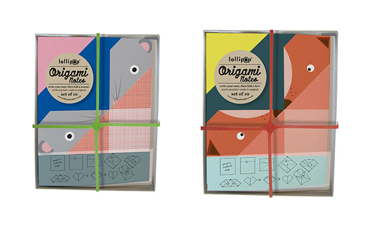 Back to school: Origami notes from Lollipop