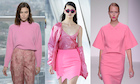 Pink at London fashion week