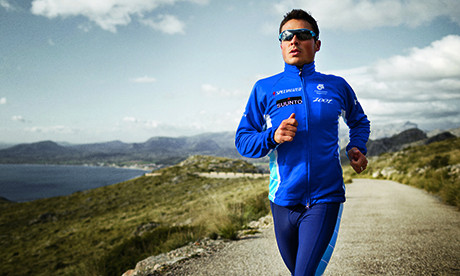World triathlon champion Javier Gomez