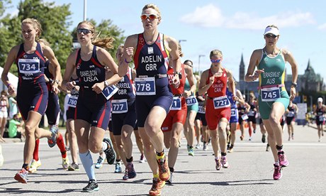 The duathlon world championships in Ottawa, Canada