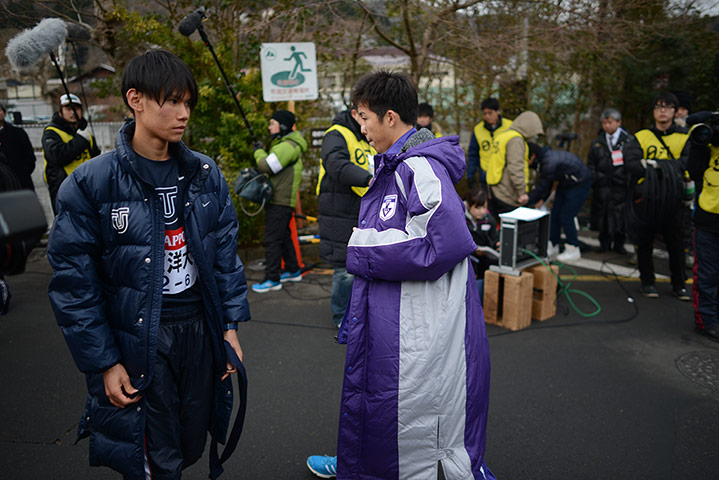 Hakone ekiden: Runners from the top two teams, Toyo and Komazawa