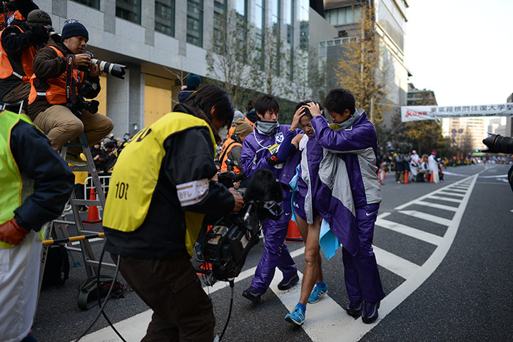 Hakone ekiden: Komazawa's last leg runner, Kenya Sonota