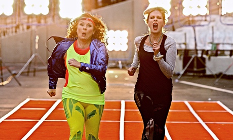 Jennifer Saunders and Joanna Lumley in Absolutely Fabulous