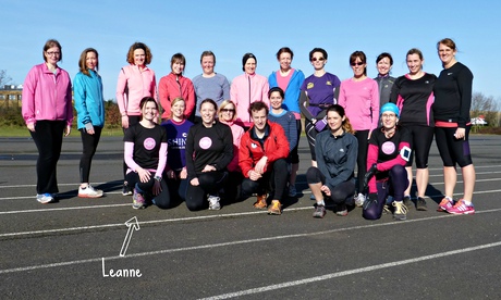 Some of the Run Mummy Run crew