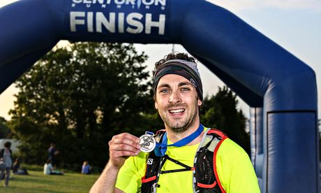 Martin Bamford finishes his first ultramarathon