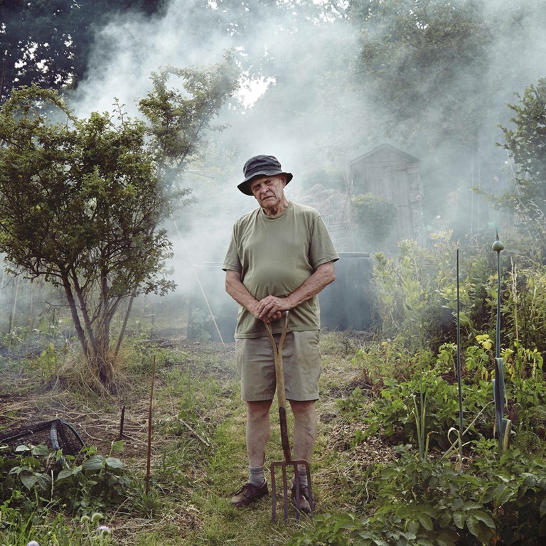 Alexandra Palace Allotment Portraits by Gary Morrisroe