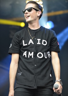 G-Eazy at Pemberton festival, Canada