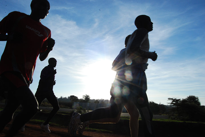 Running with Kenyans: Dawn run in Iten