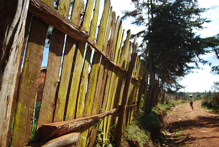Running with Kenyans: A runner in Iten