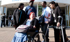 Students with disabilitie 003 Could the Paralympics leave a golden legacy for disabled workers?