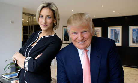 Emily Maitlis and Donald Trump Photograph BBC