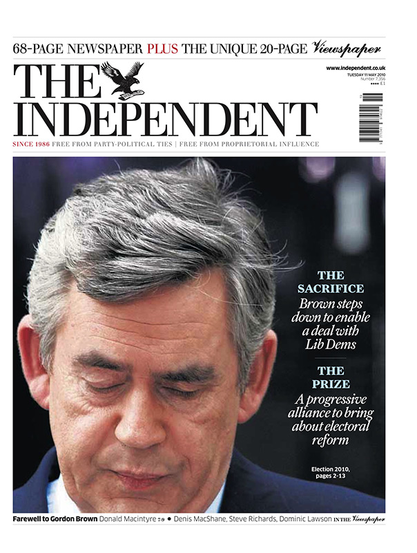 1105 front pages: 06 The Independent