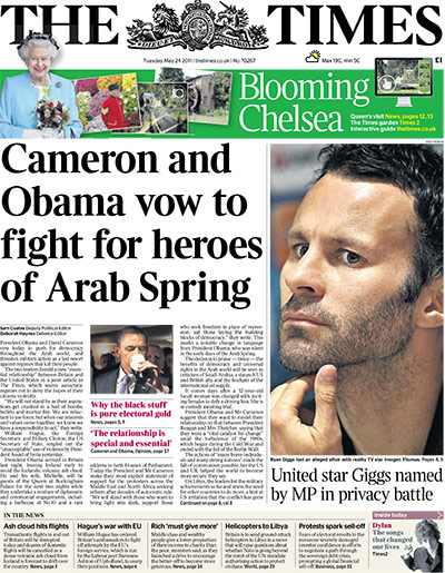 frontpagesgiggs: The Times