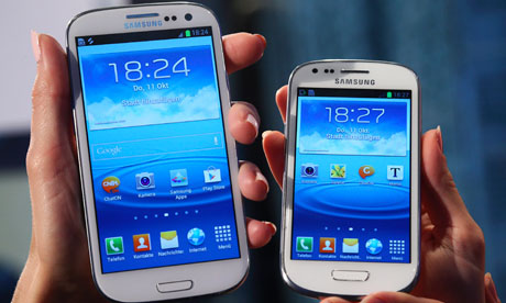 Samsung Galaxy S3 and the Galaxy S3 mini phones