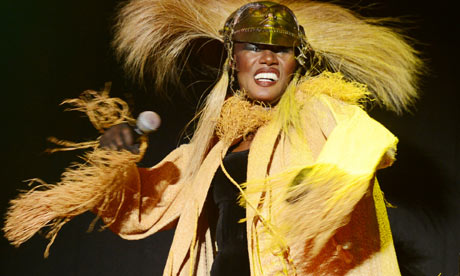 Lovebox festival Grace Jones