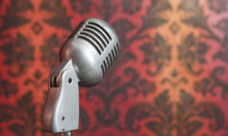 Vintage microphone