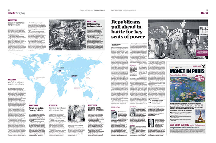 The Independent redesign: The Independent p30-31