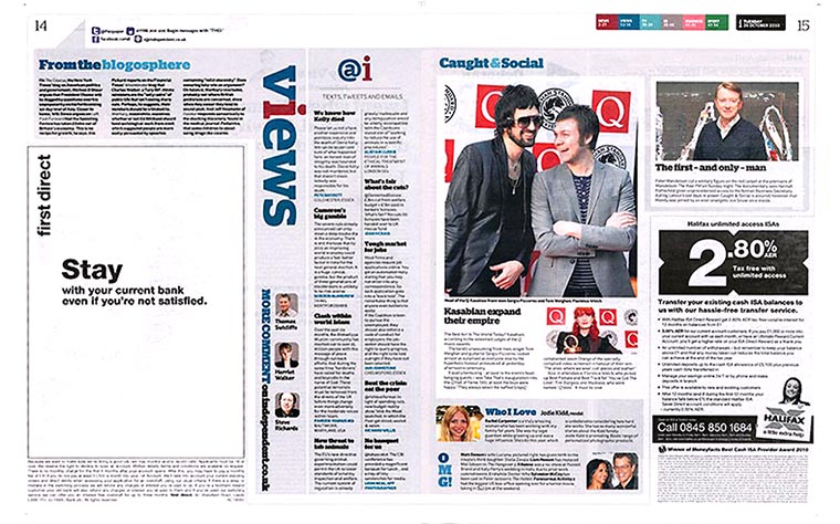 The Independent redesign: The Independent's i: p14-15