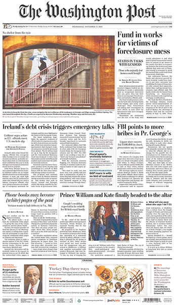 Kate and William press: Washington Post