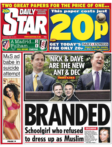 1311 front pages: 07 Star