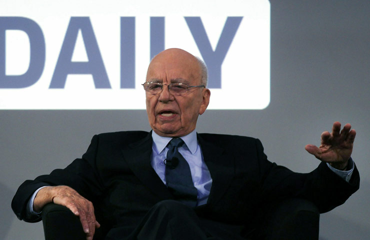 The Daily: The Daily launch: Rupert Murdoch