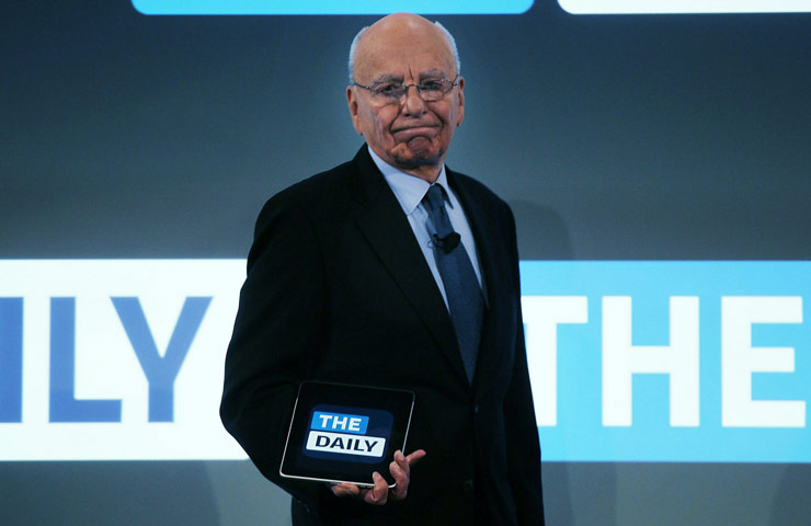 The Daily: The Daily launch: Rupert Murdoch