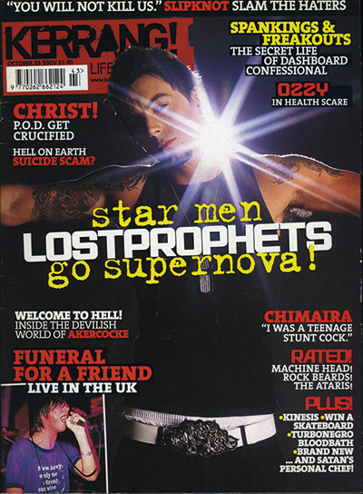 Kerrang! 30th birthday: Lostprophets (October 2003)