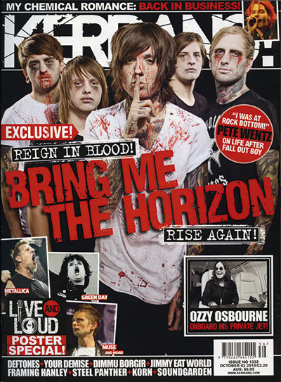Kerrang! 30th birthday: Bring Me the Horizon (October 2010)