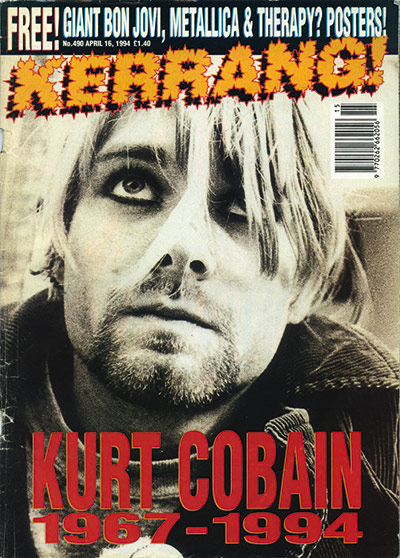 Kerrang! 30th birthday: Kurt Cobain (April 1994)