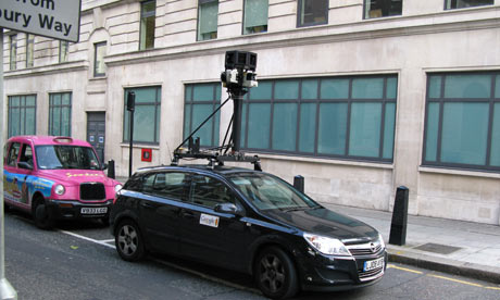 Google Street View Map London