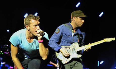Coldplay in concert, Nice, France 24 May 2012