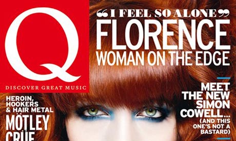 Q magazine cover 2012