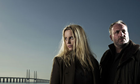 Saga and Martin in The Bridge