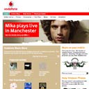 Vodafone music website