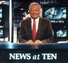 Trevor McDonald on News at Ten in 1999