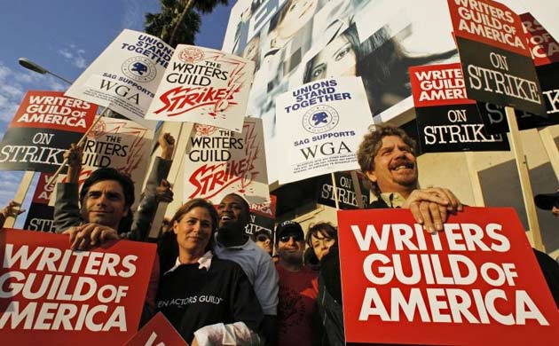 Writers Guild of America strike, ER cast