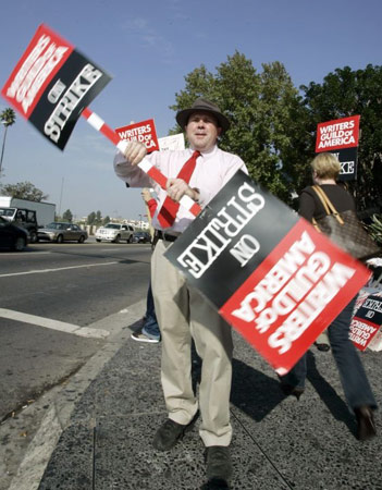 Writers Guild of America strike, Chris Marcil