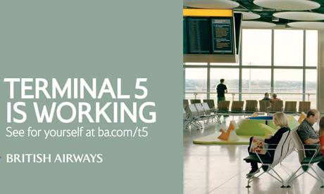 British Airways Terminal 5 ad