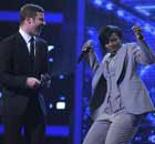 The X Factor 2008: Dermot O'Leary and Rachel Hylton