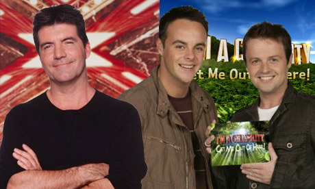 The X Factor and I'm a Celebrity montage