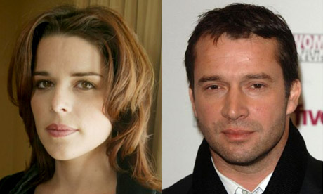 Neve Campbell and James Purefoy composite. Photographs: Rex/PA