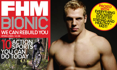 FHM Bionic front page 