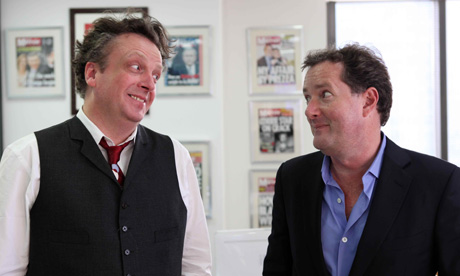 Richard Wallace and Piers Morgan