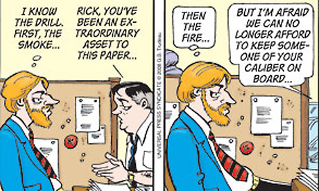 Doonesbury redundancy cartoon