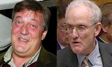 Stephen Fry and Douglass Hogg MP