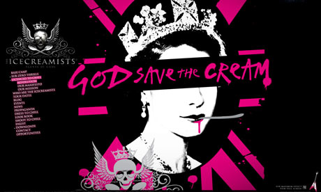 "God Save the Cream" logo