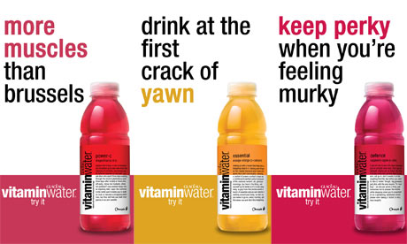 Coca-Cola ads for Glaceau Vitamin Water banned  Media 