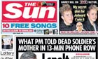 Sun front page - 8/11/2009