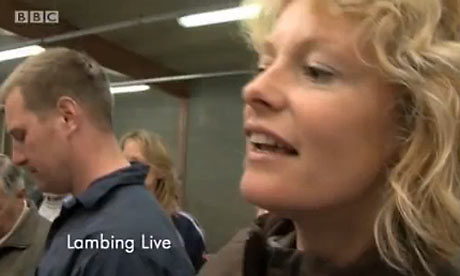 Kate Humble on Lambing Live After following the fortunes of bluetits on 