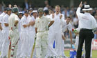 Ricky Ponting and the England team